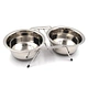 pet bowl and stand
